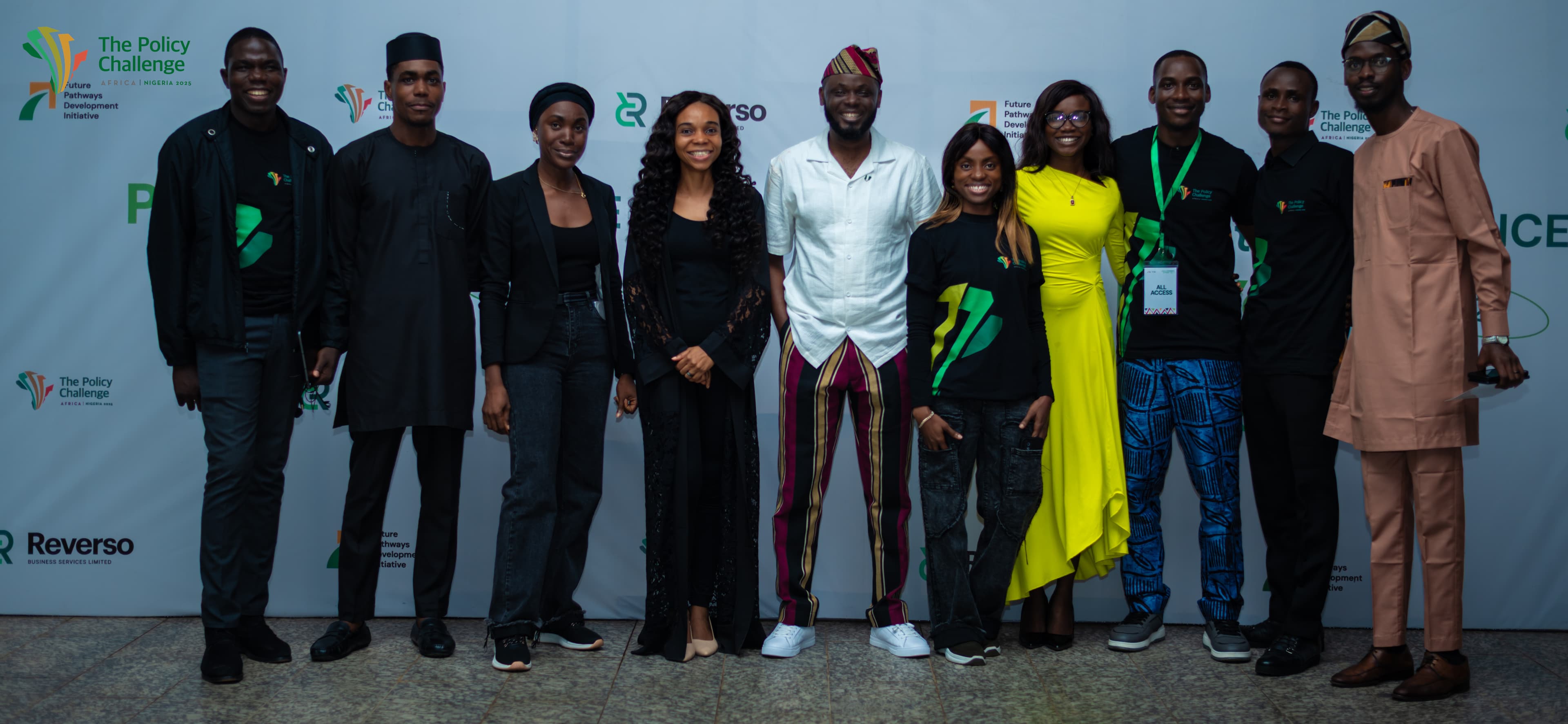 members of the company in a photograph